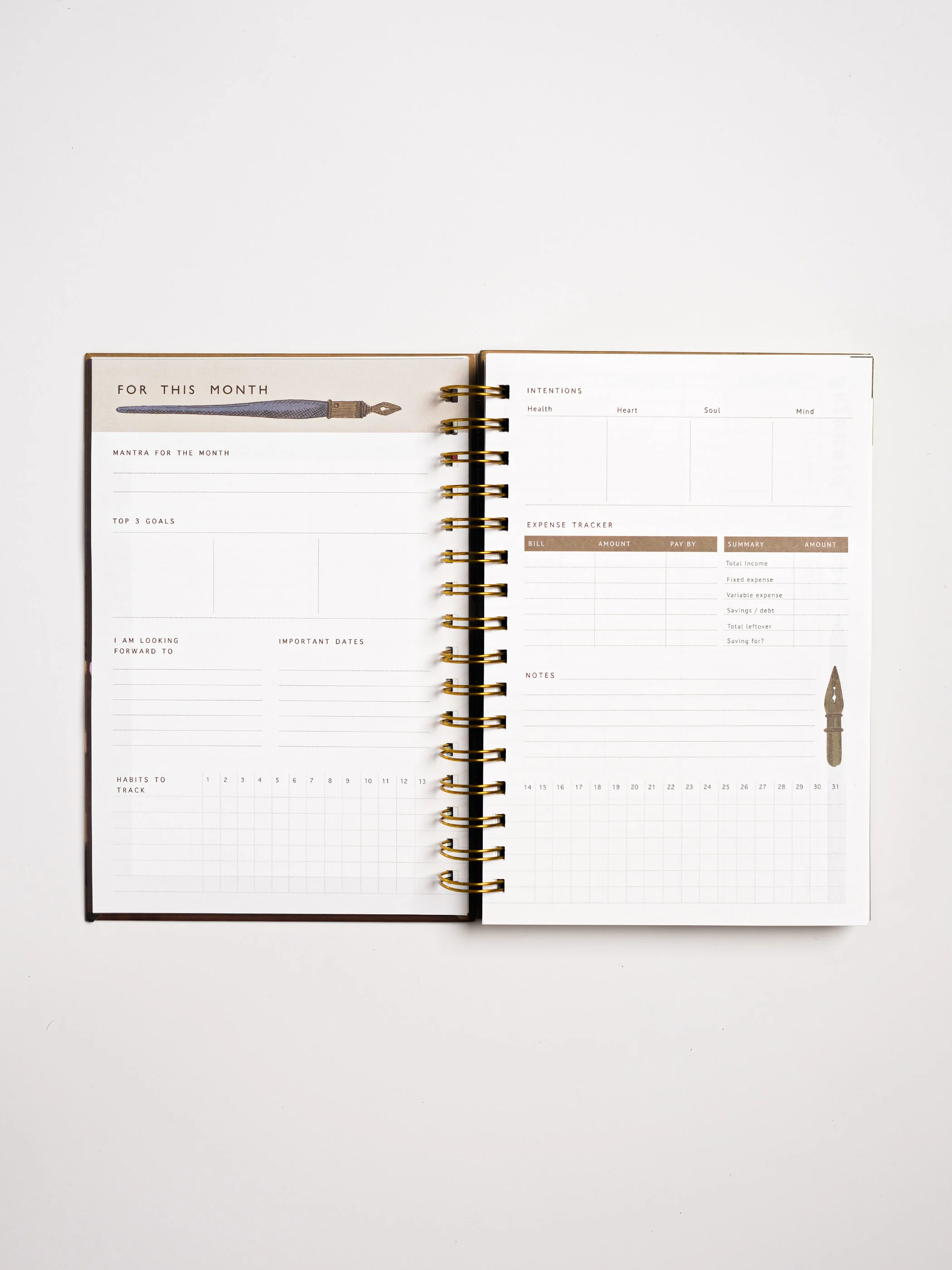 Set of 3 | 2026 Wiro planner + Calendars - Image 20