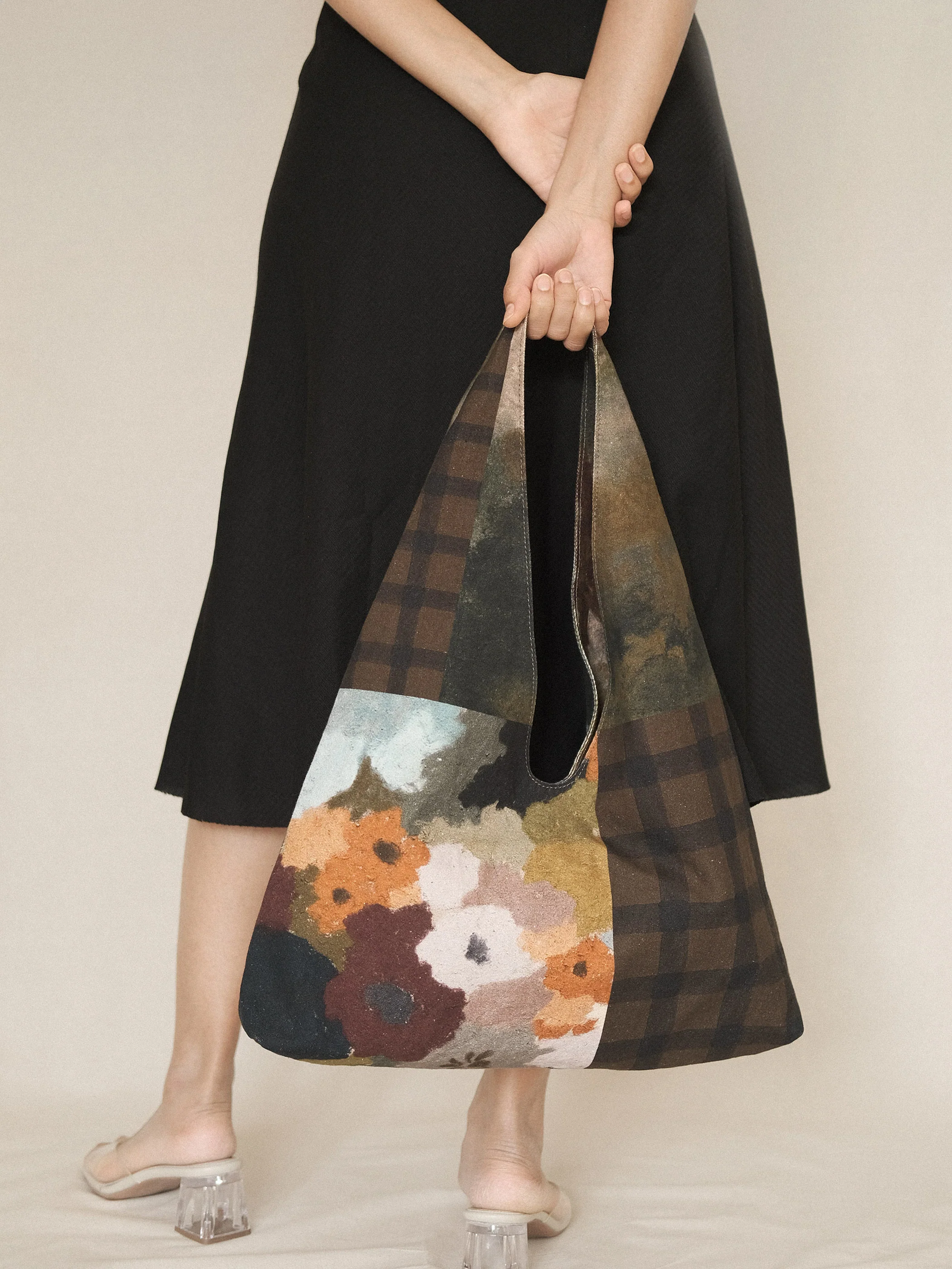 Slouchy bag | Patchwork - Image 3